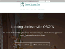 Tablet Screenshot of fwcjax.com